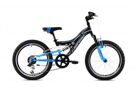Capriolo bicikl MTB CTX200 20' matt black blu