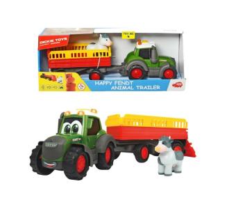 DICKIE ABC traktor s prikolicom za životinje Fendt, 30 cm 204115001