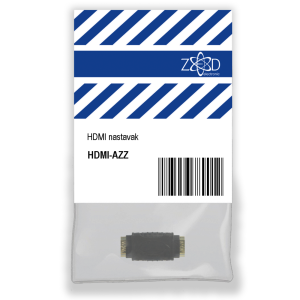 ZED electronic HDMI nastavak, pozlaćeni konektori - HDMI-AZZ