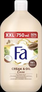 Fa Cacao Butter&Coco Oil pjena za kupanje, 750 ml