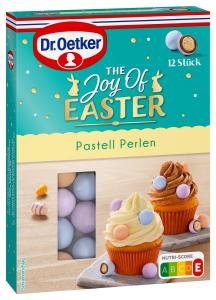 Dr. Oetker, Joy of Easter pastelne perle dekor