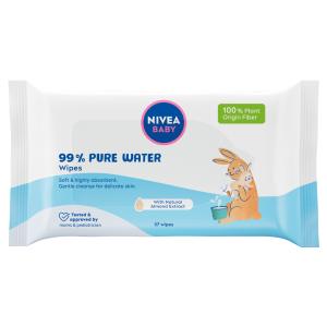 NIVEA BABY 99% pure water vlažne maramice 57 kom