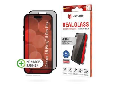 Displex Zaštitno staklo Privacy Glass za iPhone 15 Plus/15 Pro Max