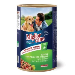 Miglior hrana za pse piletina, riža i povrće u konzervi, 1250 g