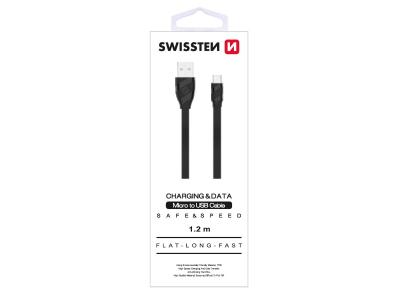 SWISSTEN kabel USB/USB-C, 3.1, 1.5m, crni