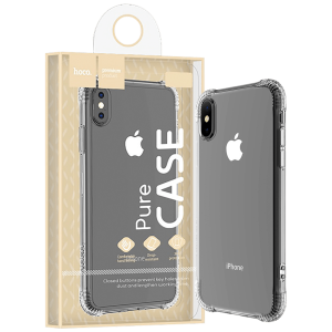 hoco. Navlaka za iPhone X / XS, transparent - Armor series Case iPhone X/XS