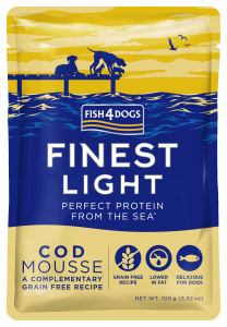 Fish4Dogs Finest Light hrana za pse mousse od bakalara 100 g