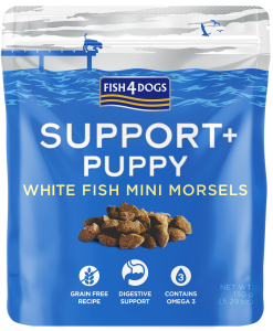 Fish4Dogs Support+ Puppy digestion hrana za pse bijela riba 150 g