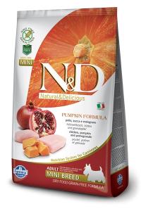 Farmina Natural & Delicious hrana za pse bez žitarica Adult Mini Breed Piletina s bundevom i narom 800 g