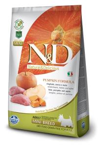Farmina Natural & Delicious hrana za pse bez žitarica Adult Mini Breed Vepar s jabukom i bundevom 800 g