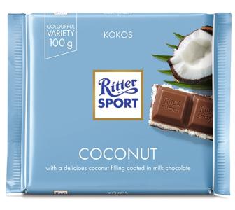Ritter Sport kokos 100 g