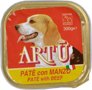 Artu hrana za pse, Manzo (govedina), aluminijska posudica, 300 g