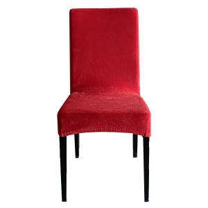 Navlaka za stolicu rastezljiva Velvet 45 x 52 cm , crvena