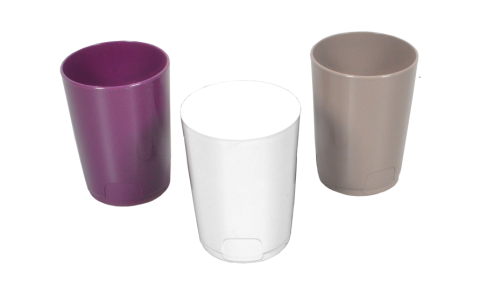Coronet kupaonske čaše, plastične, 7 cm