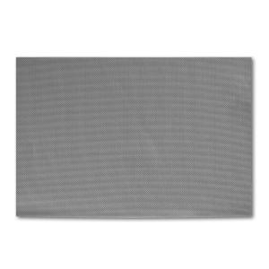 Zeller Podložak za tanjur, sivi, PVC/poliester, 45x30 cm