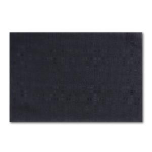 Zeller Podložak za tanjur, crni, PVC/poliester, 45x30 cm