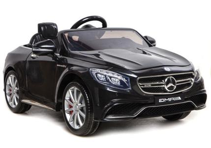 Mercedes S63 licencirani auto na akumulator – crni
