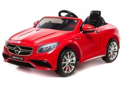 Mercedes S63 licencirani auto na akumulator – crveni