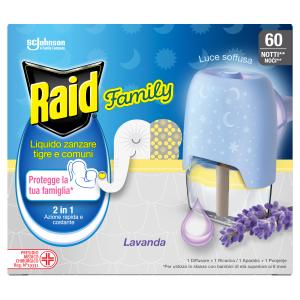 Raid® Tekućina za električni aparatić Family, 60 noći,36 ml