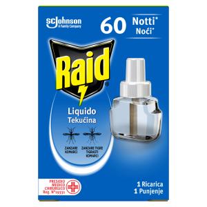 Raid® Tekućina za električni aparatić Liquid, 60 noći,36 ml