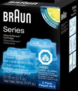 Braun gel za čišćenje aparata za brijanje CLEAN I CHARGE CCR2 2-Pack