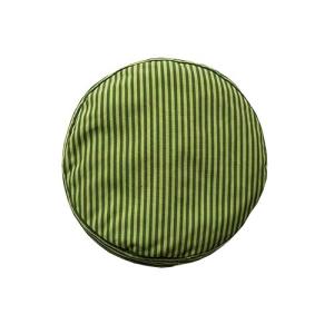 Shije Shete jastuk za meditaciju punjen heljdom - zeleni/pruge (Ø 33 cm) + GRATIS proizvod