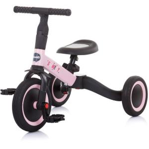 Chipolino tricikl / balance bike 2u1 Smarty, Light Pink