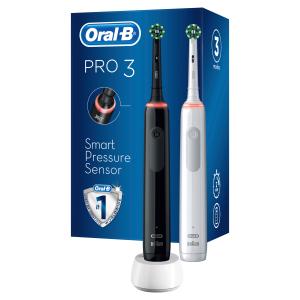 Oral-B električna četkica za zube Pro3 3900, duopack