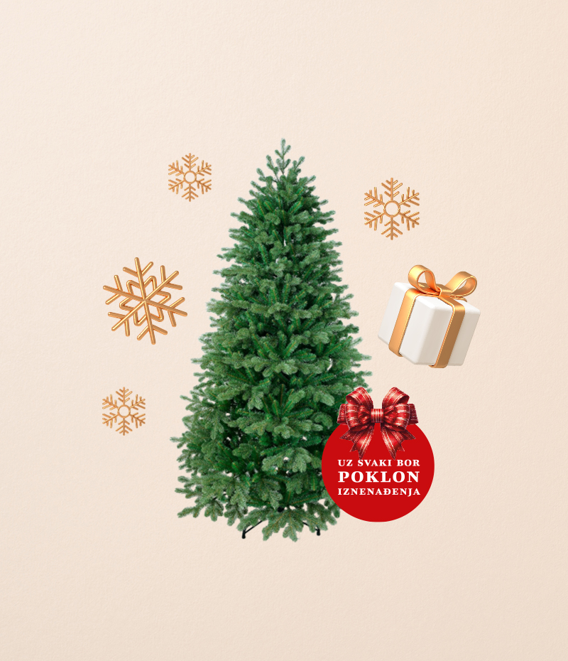 Umjetni bor 3D Smreka