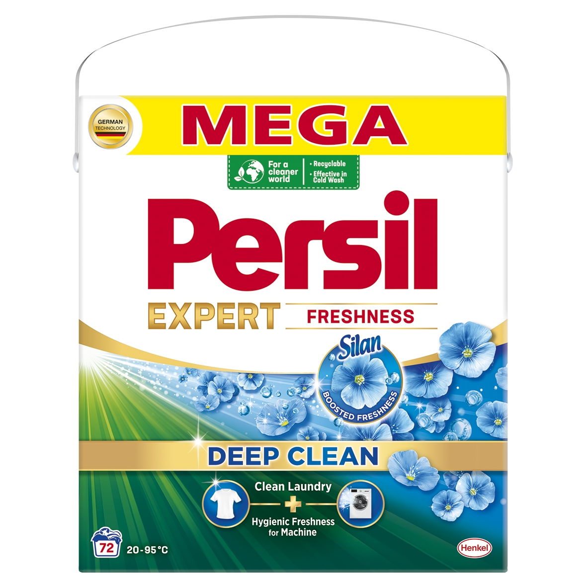 Persil Deep Clean prašak za rublje Expert Freshness 72 pranja