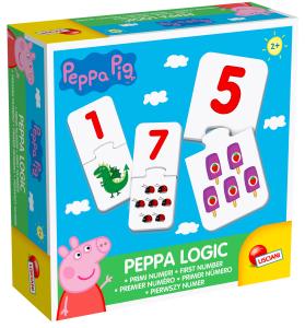 LISCIANI Peppa Pig logika brojevi ili boje, sort 95292