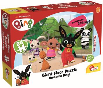 LISCIANI BING maxi puzzle, 24 kom, Ciao Bing 74709