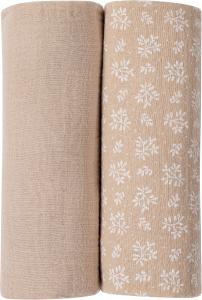 BUBABA BY FREEON tetra pelena muslin 2/1 beige - beige 80166