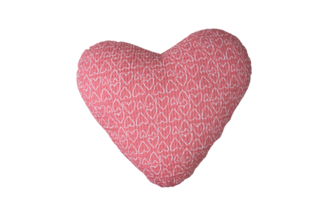 BUBABA BY FREEON ukrasni jastuk srce, vafl pink 41458