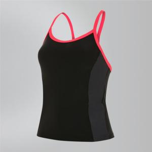 Speedo Ž. zaštitna majica HYDRACTIVE RASH TOP AF BLACK/RED Veličina:L