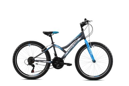 Capriolo bicikl MTB DIAVOLO 400/18HT sivo-plav Veličina okvira:13" Veličina kotača:24"