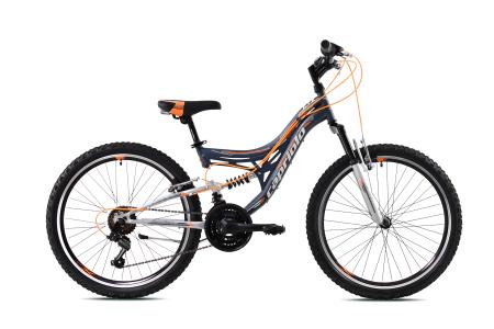 Capriolo bicikl MTB CTX240 24'/18HT matt grey Veličina okvira:14" Veličina kotača:24"