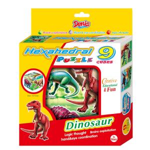 Puzzle / Slagalica od 9 kocki Dinosauri