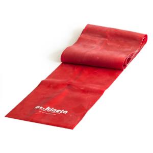 Elastična pilates traka, Crvena, 0.45x15x180 cm