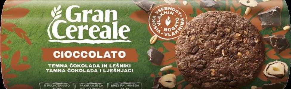 Gran Cereale Cioccolato, keksi sa žitaricama i čokoladom, 230 g