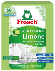 Frosch tablete za perilicu posuđa Limeta 50 komada