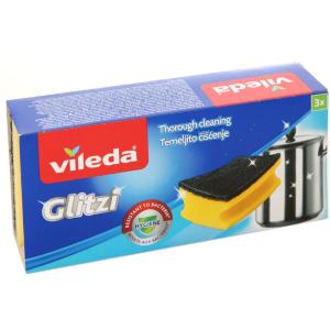 Vileda Glitzi abrazivna spužva Crystal 3/1