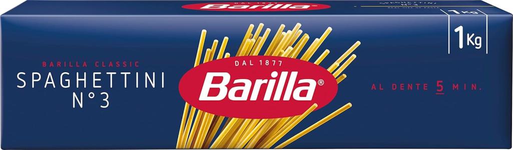 Barilla Spaghettini n.3, 1 kg