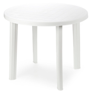 Plastični Stol TONDO 90 cm okrugli 23984, bijeli