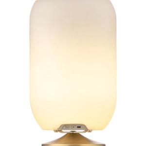 Kooduu dizajnerska svjetiljka sa zvučnikom i kibla Atoms Brass Ice