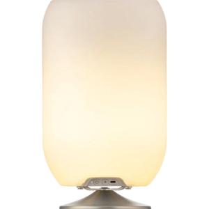 Kooduu dizajnerska svjetiljka sa zvučnikom i kibla  Atoms Brushed Silver Ice