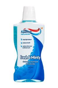 Aquafresh vodica za usta Fresh&Minty 500 ml, 4 kom