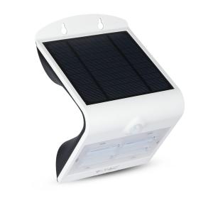 3W LED solarna zidna lampa sa senzorom 4000K+3000K bijelo+crno kućište