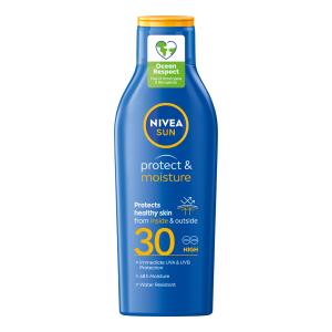 Nivea SUN Protect & Moisture losion SPF 30, 200 ml