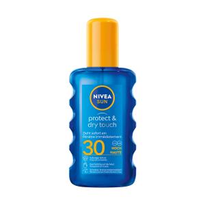 Nivea SUN Protect & Dry Touch sprej nevidljiva zaštita SPF 30, 200 ml